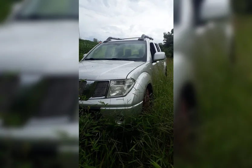 Caminhoneta roubada de um dos reféns após explosão de banco é recuperada