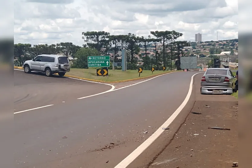 Colisão entre veículos é registrada nesta terça-feira