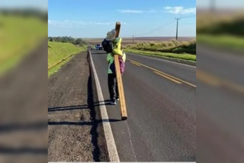 Devoto cambirense se desculpa por polêmicas após a promessa