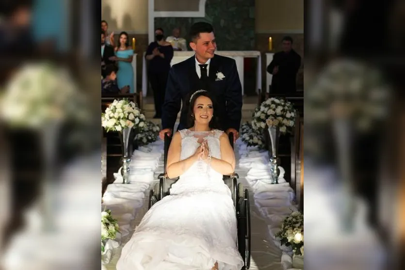 Em seus últimos dias de vida, mulher realiza sonho de casamento