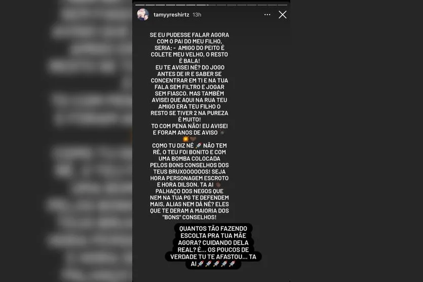 Ex-namorada sobre rejeição a Nego Di no BBB 21: “Personagem escroto”