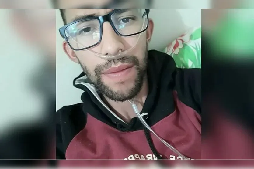 Jovem de Apucarana compra oxigênio portátil com ajuda de "vaquinha"