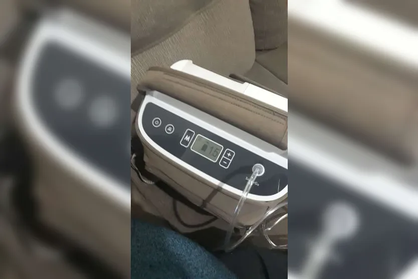 Jovem de Apucarana compra oxigênio portátil com ajuda de "vaquinha"