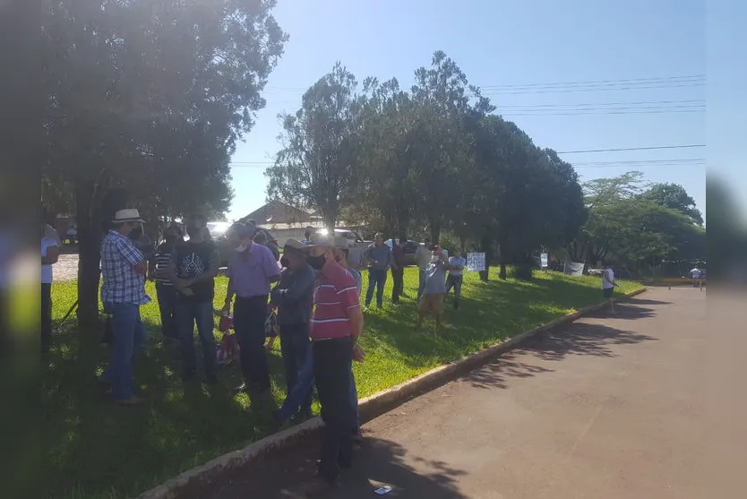 Moradores consideram sucesso manifestação contra pedágio