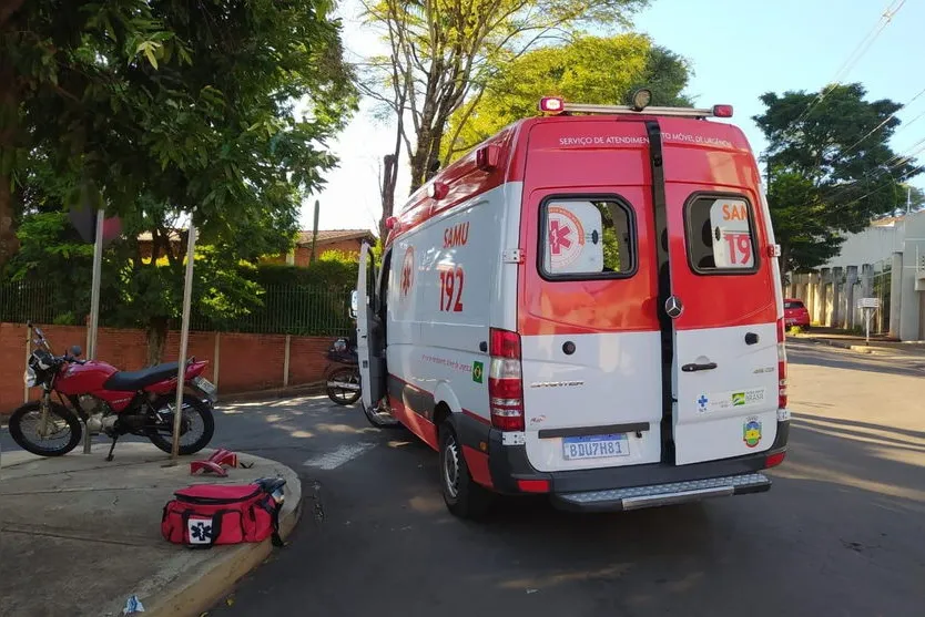 Motociclistas se envolvem em acidente na manhã desta sexta (19)