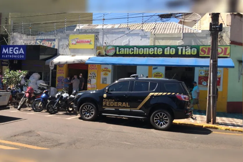 PF e Receita Federal realizam operação em Apucarana; veja