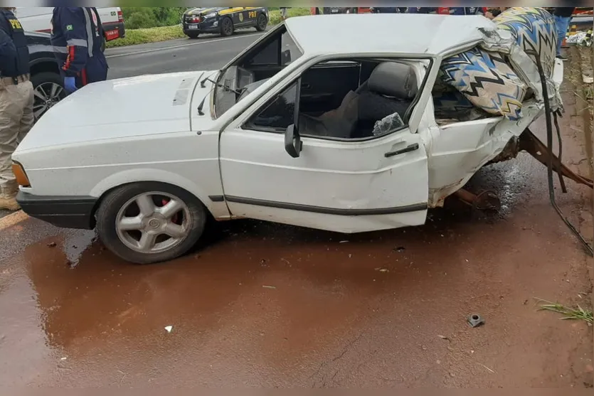 PRF atende acidente com óbito de uma criança