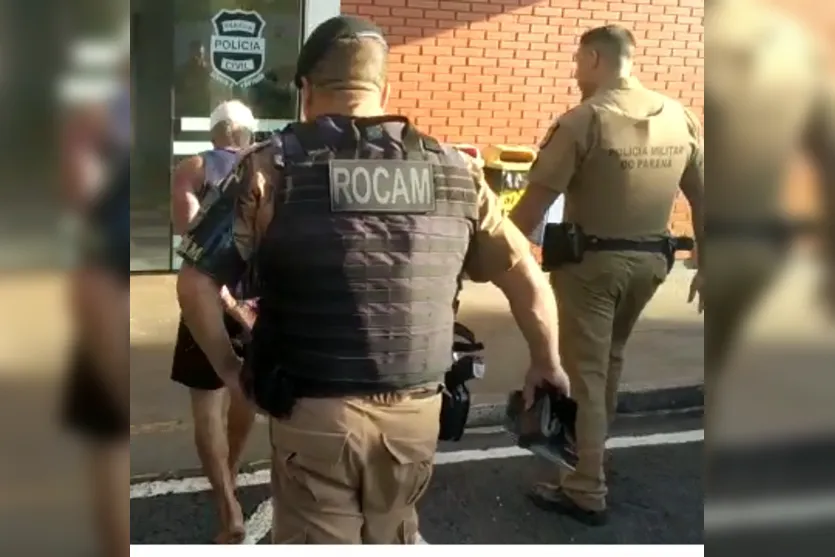 Suspeito de assalto é preso pela Polícia Militar