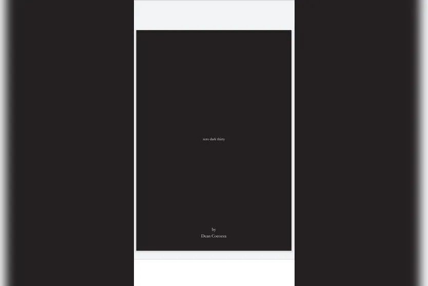 Um livro para noites sem sono: “zero dark thirty”, de Dean Cocozza