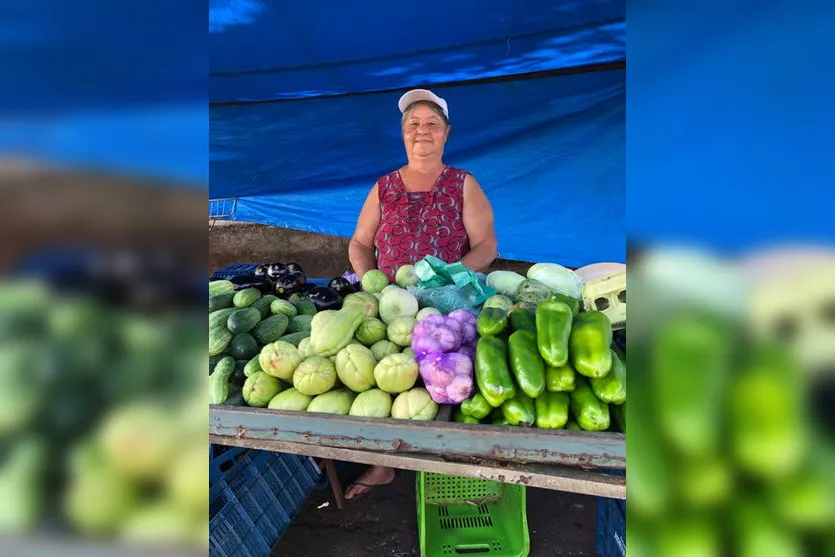 Aos 70 anos, feirante mantém tradição em Arapongas