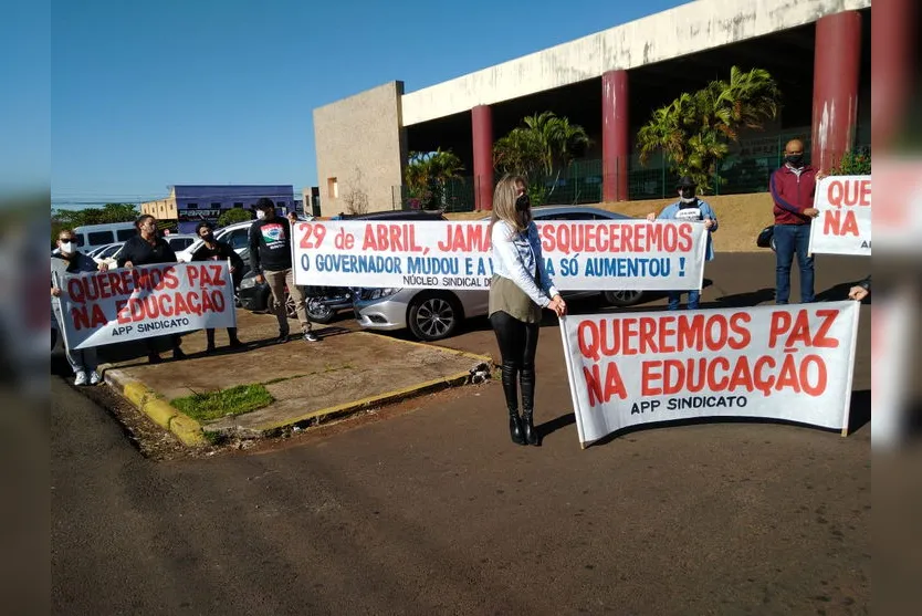App Sindicato realiza manifestação nesta quinta; Assista