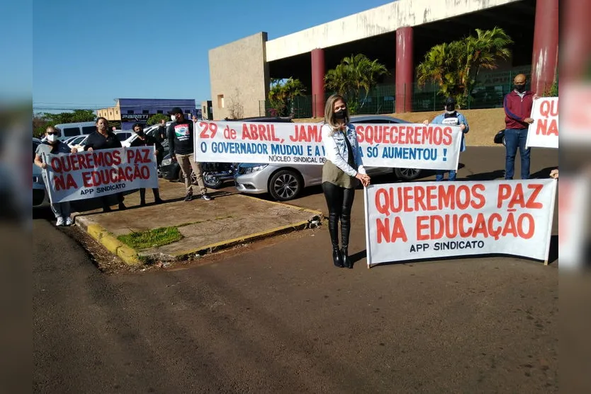 App Sindicato realiza manifestação nesta quinta; Assista