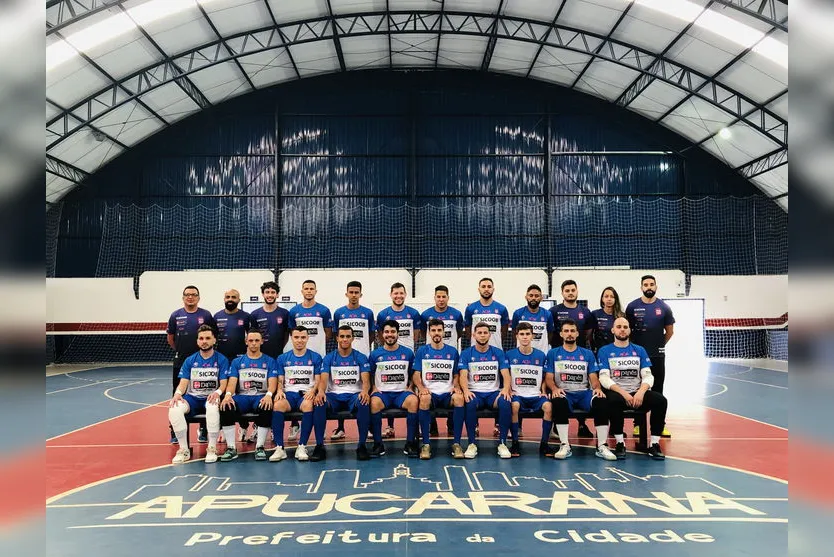 Apucarana Futsal apresenta equipe para o Campeonato