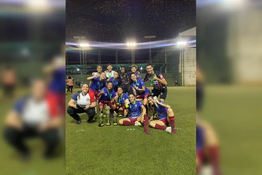 Apucarana conquista título de futebol suíço feminina