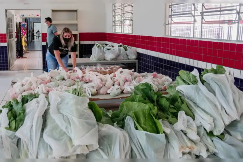 Apucarana já entregou mais de 88 mil cestas para as famílias