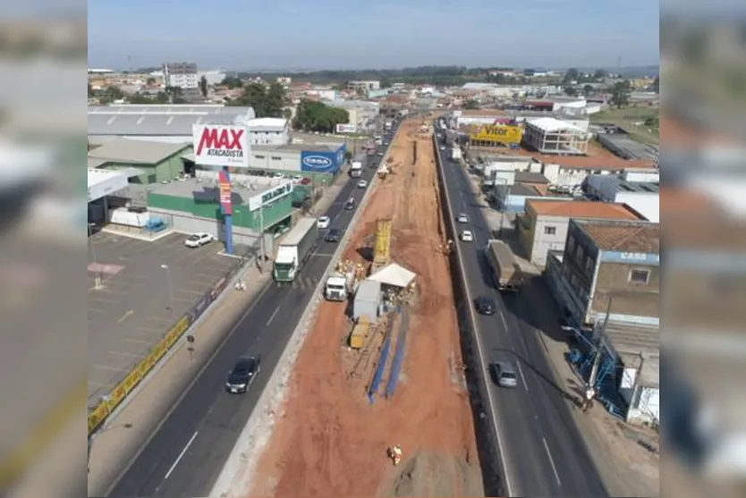 Avanço das obras nas rodovias de Ponta Grossa supera 50%