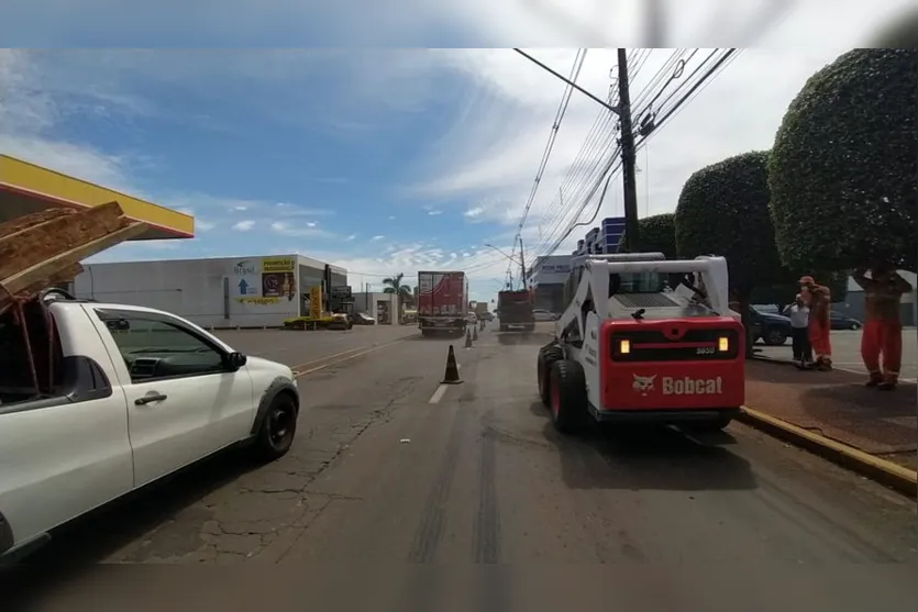 Avenida Minas Gerais recebe melhorias no asfalto