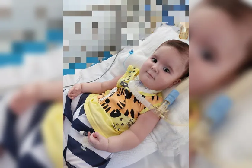 Bebê que tinha doença rara falece em Apucarana