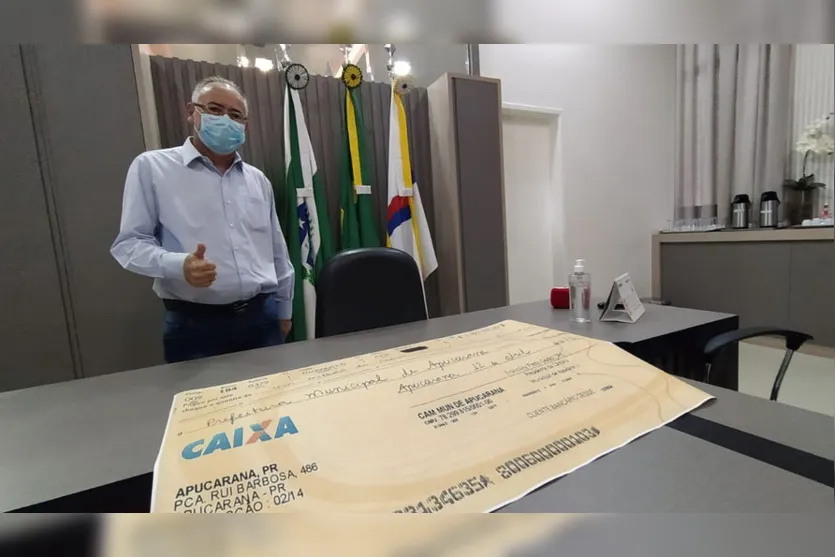 Câmara devolve R$ 1 milhão para a Prefeitura de Apucarana