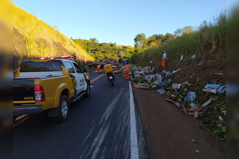 Caminhoneiro morre em acidente na Rodovia do Milho