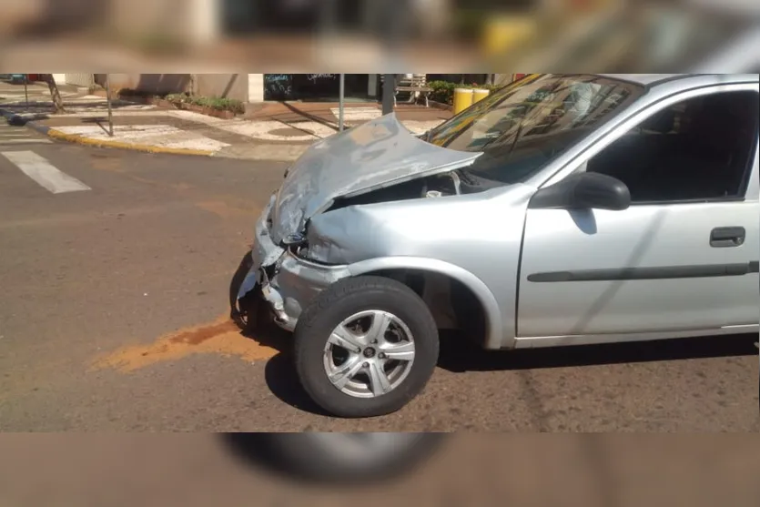 Capotamento é registrado na área central de Arapongas