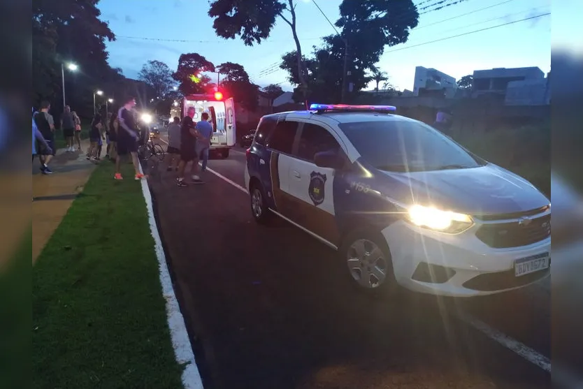 Ciclista é atropelado enquanto pedalava no entorno do Jaboti