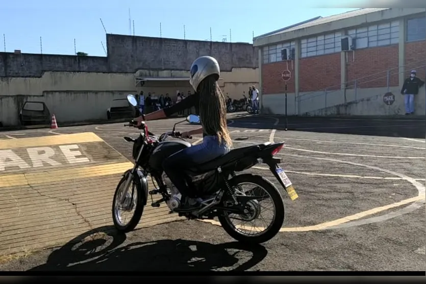 Ciretran registra mais uma queda de moto na pista de testes