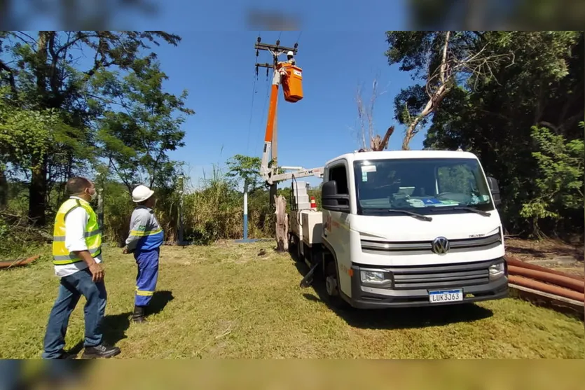 Copel restabelece energia na captação do Rio Pirapó; veja