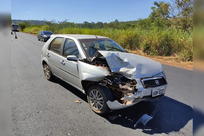 De novo: batida entre carros é registrada em Jandaia do Sul