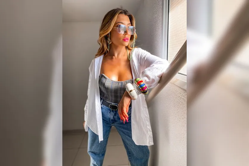 Edith Gomes é presença frequente nos maiores eventos de moda