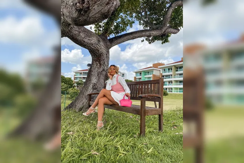 Edith Gomes é presença frequente nos maiores eventos de moda