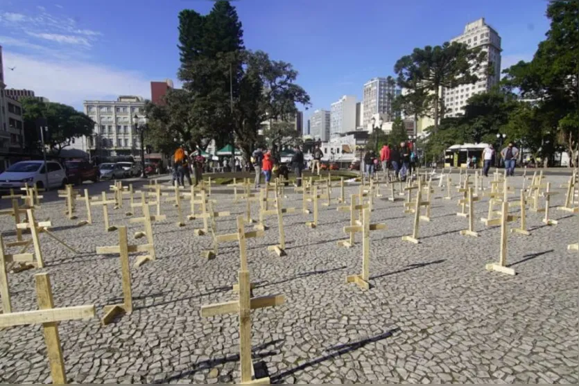  Foto tirada na manifestação pela Giorgia Prates 