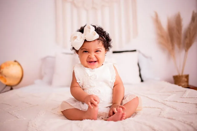 Garota que recebeu fígado de tia completa 1 ano