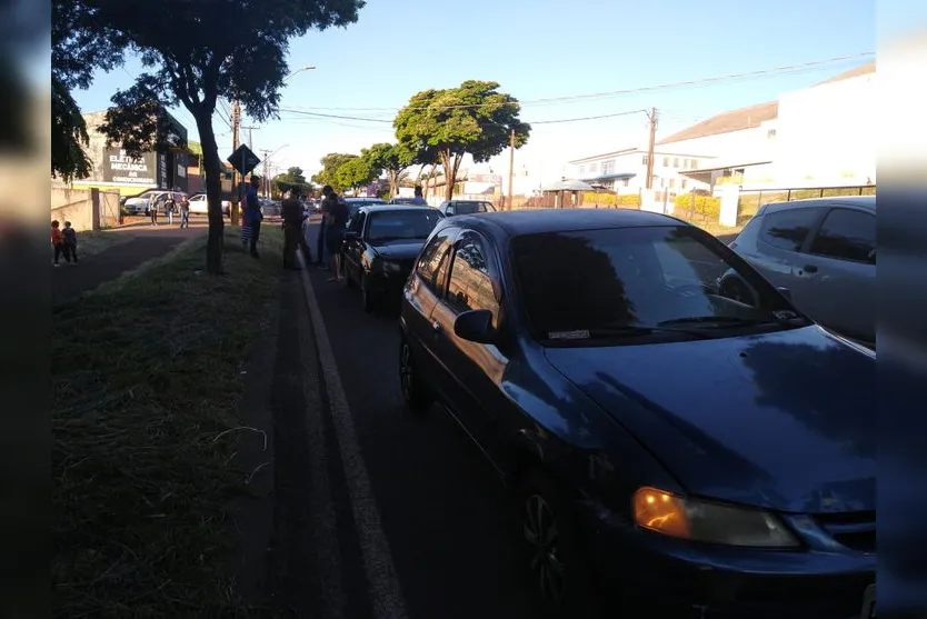 Gestante de 22 anos se envolve em engavetamento