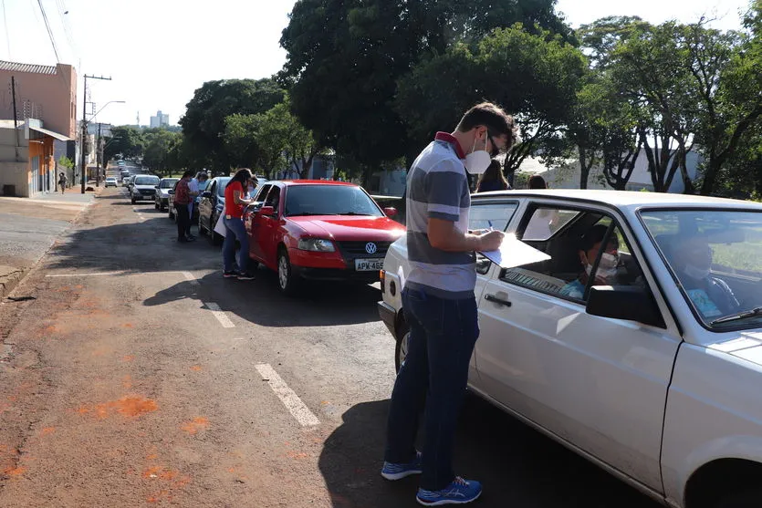 Ivaiporã vacinou 400 idosos acima de 65 anos, neste domingo