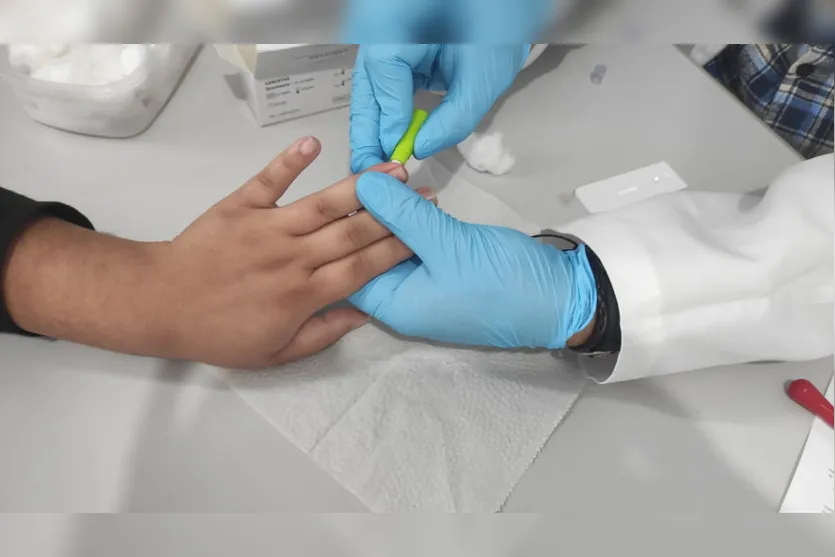 Jardim Alegre realiza teste para Covid-19 nos servidores