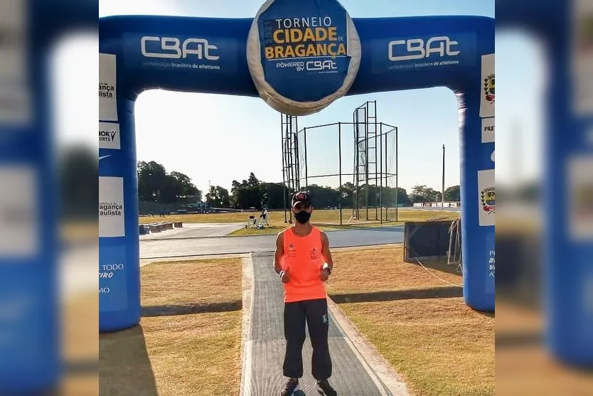 Jovem atleta apucaranense é destaque no atletismo