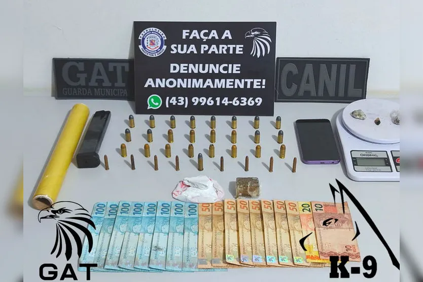 Jovem diz à GM que vende drogas para ajudar na renda de casa