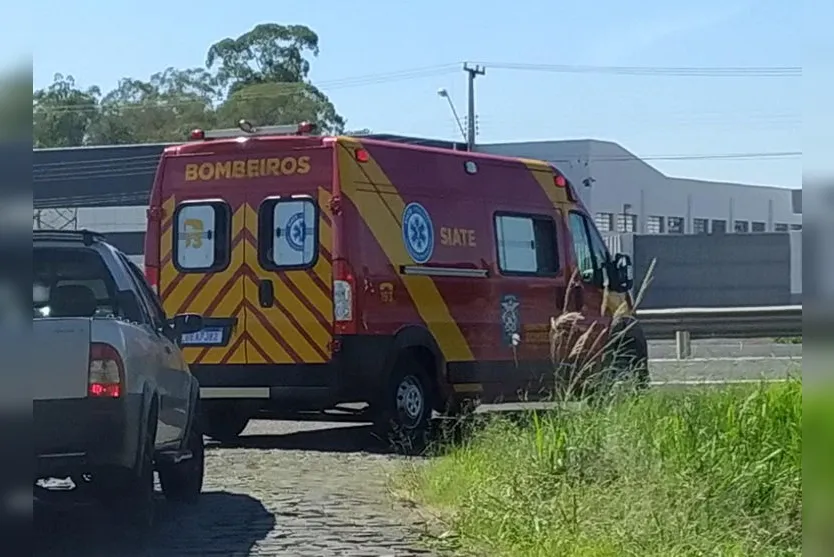 Jovem sofre acidente de trabalho e é socorrido pelo Siate