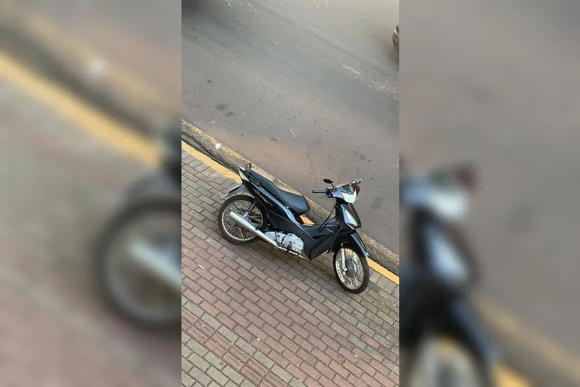 Motociclista sofre ferimento na cabeça após acidente