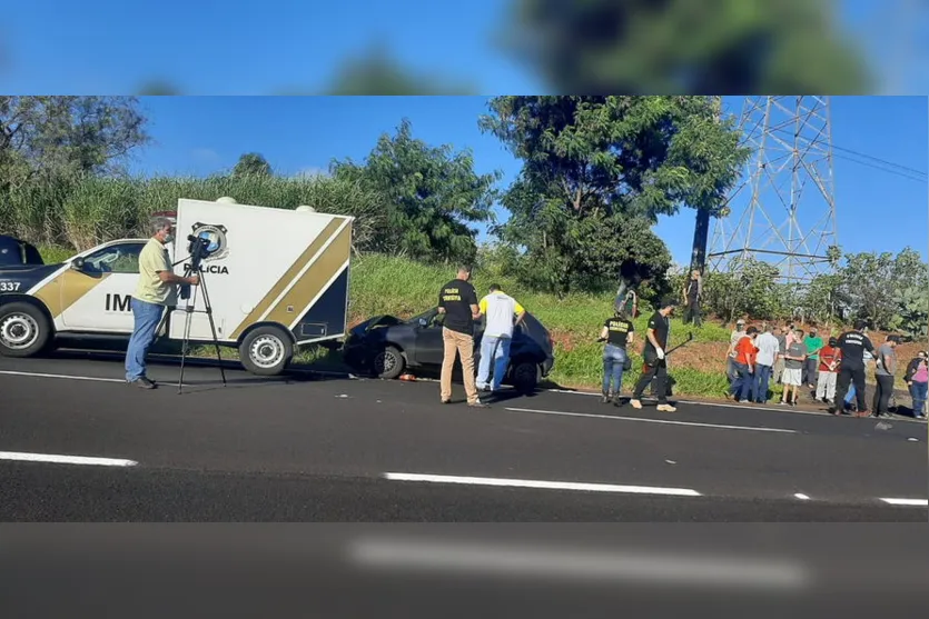 Motorista acerta carro do IML que atendia acidente