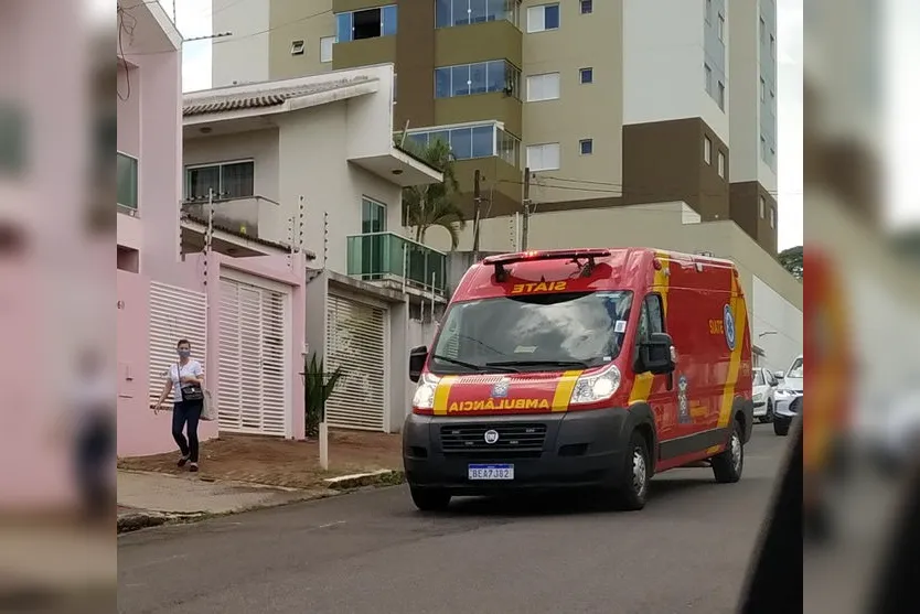 Mulher fica ferida após acidente no centro de Apucarana