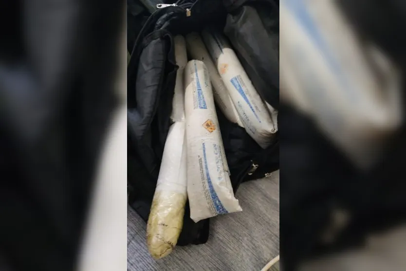 PC prende assaltante de joalheria com material explosivo