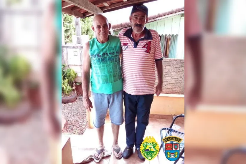 PM se mobiliza e ajuda morador de Novo Itacolimi a reencontrar irmão