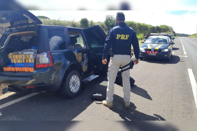 PRF apreende mais de meia tonelada de drogas em Mandaguari