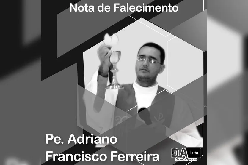 Padre Adriano Francisco é mais uma vitima fatal da covid-19