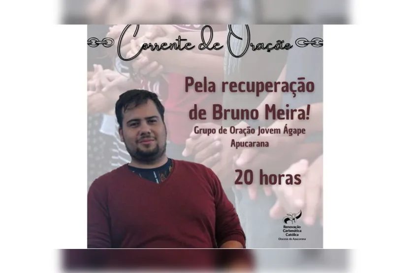 Paróquia pede orações pela recuperação de jovem com Covid-19