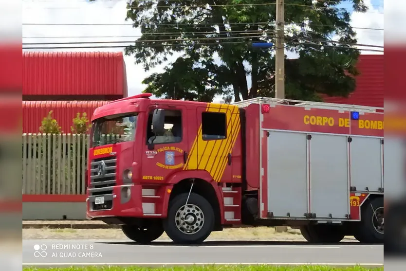 Princípio de incêndio é registrado em empresa