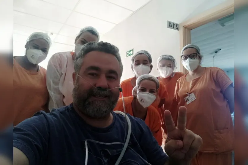 Recuperação: empresário vence covid e relembra momentos