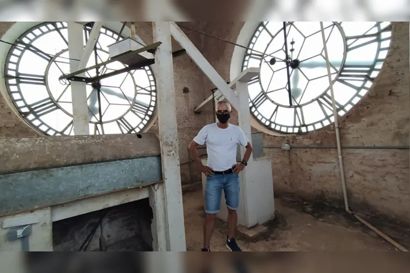 Relógio da Catedral volta funcionar em Apucarana